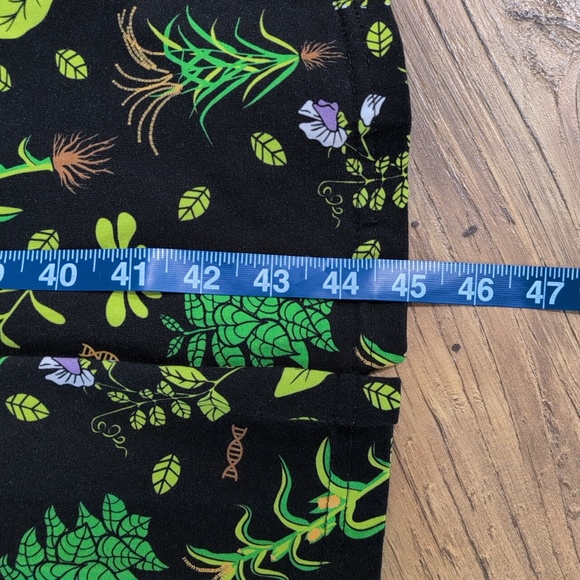 Svaha USA Dress, Pull On A Line Full, Fun Floral Design, Pockets, Size 2XL - Picture 7 of 12